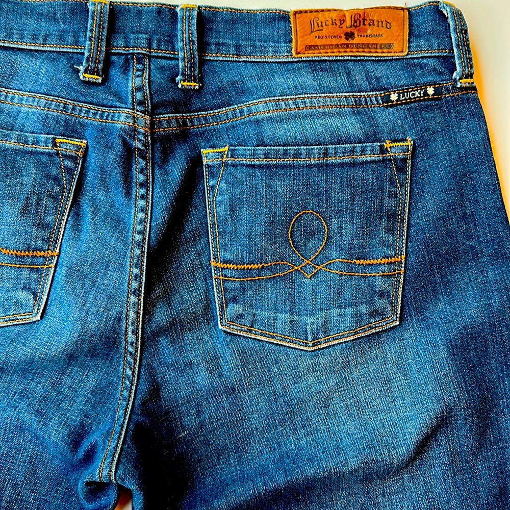 Lucky Brand Boot Cut Jeans Sofia Boot Size 10/30 Long EUC